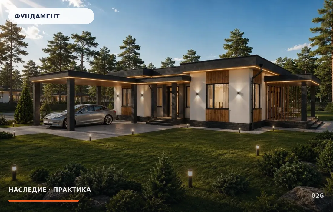 Как выбрать фундамент для дома из газобетона