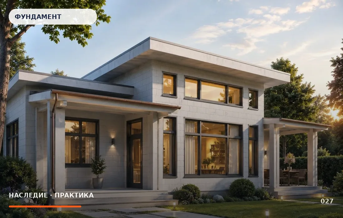 Какой фундамент выбрать под дом из газобетона