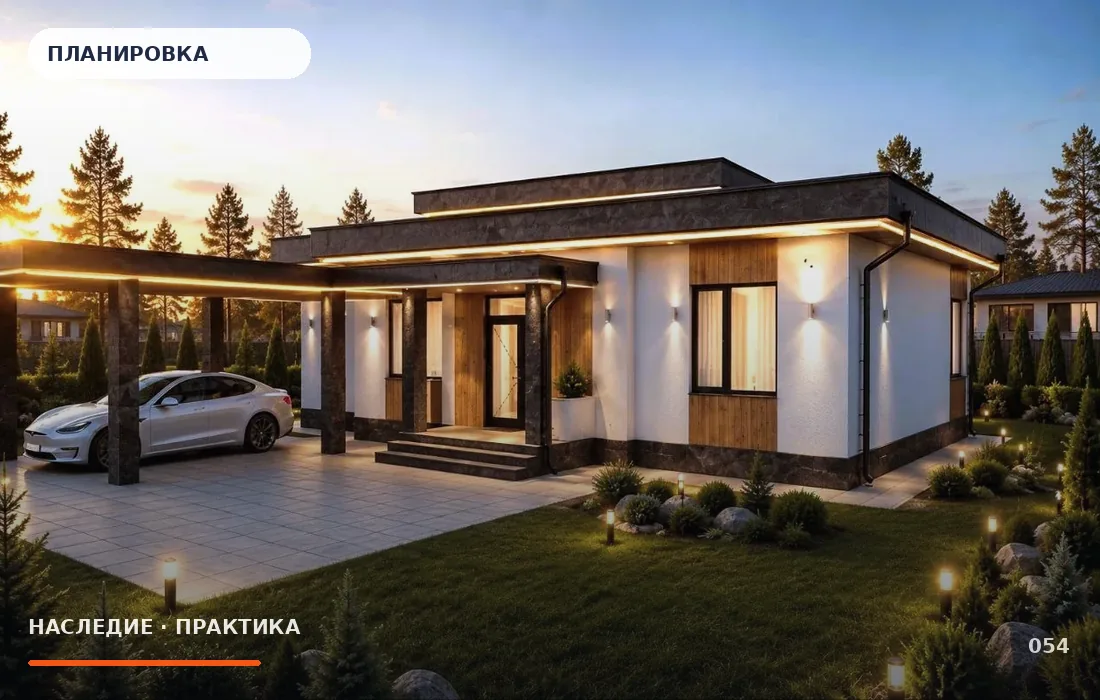 Где разместить кухню и гостиную