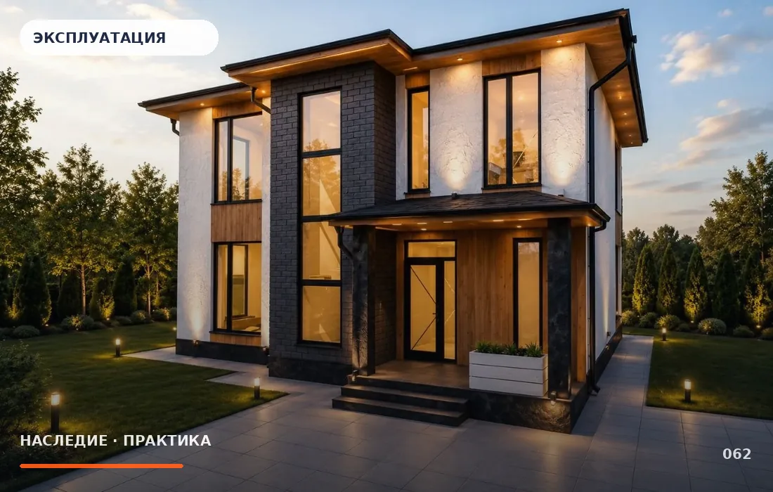 Как обслуживать дом из газобетона